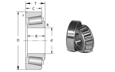 Tapered Roller Bearing 30200 Series