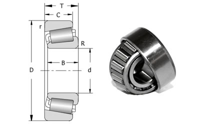 Tapered Roller Bearing 33000 Series